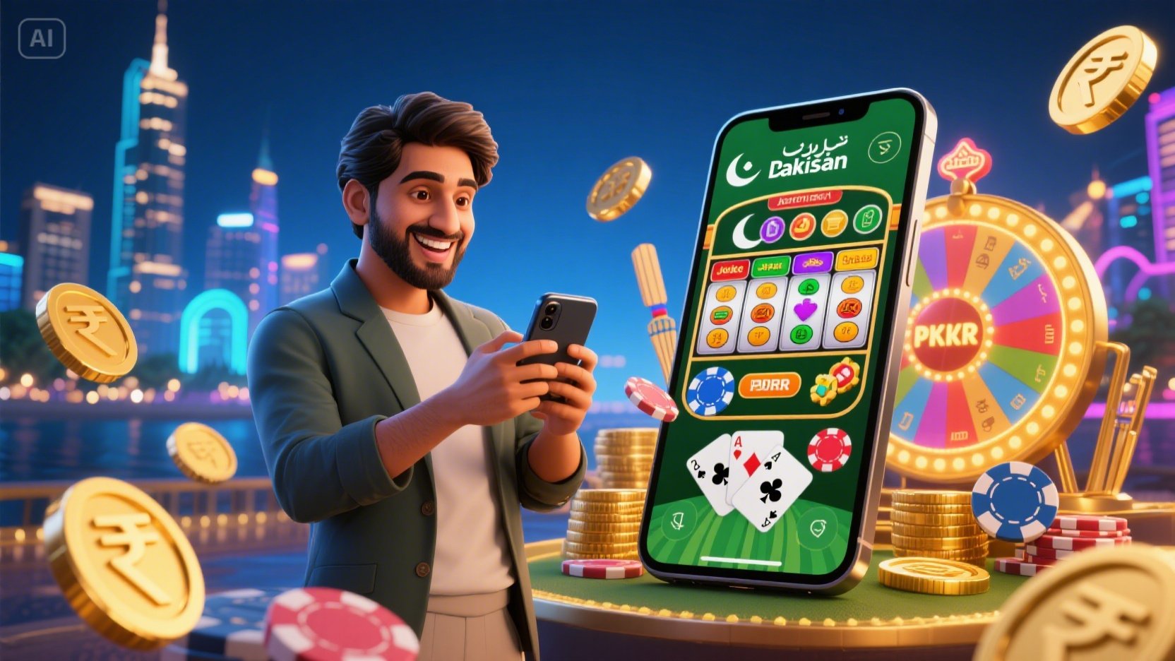 The OnlineDeposit PKR today and claim a 200% instant bonus! Pakistani players can experience high-quality gaming, local payment support, and trusted withdrawal systems.